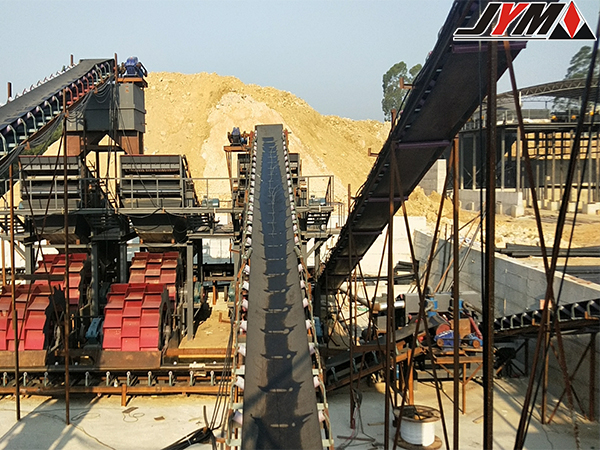<b>广西平南时产800吨卵石制砂机械设备生产线项目</b>